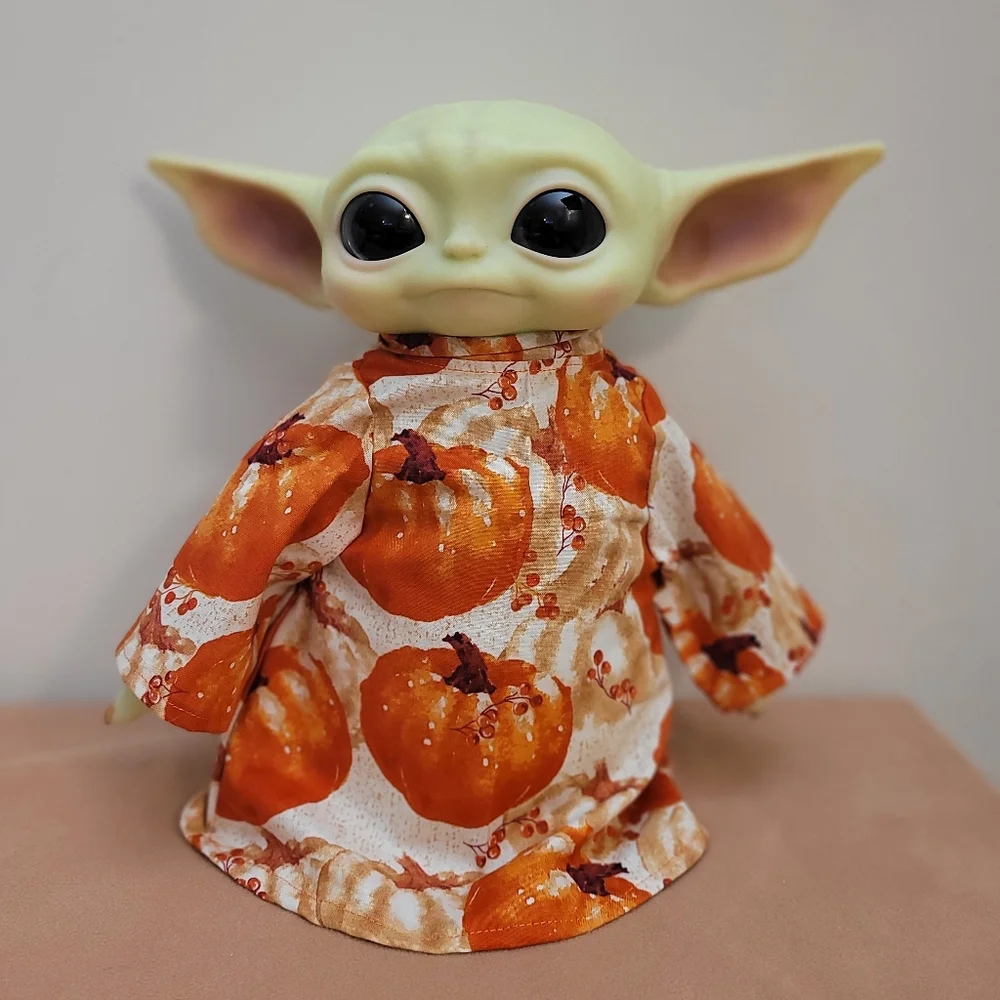 2pc. Fall Pumpkin Outfit & Scarf set for 11